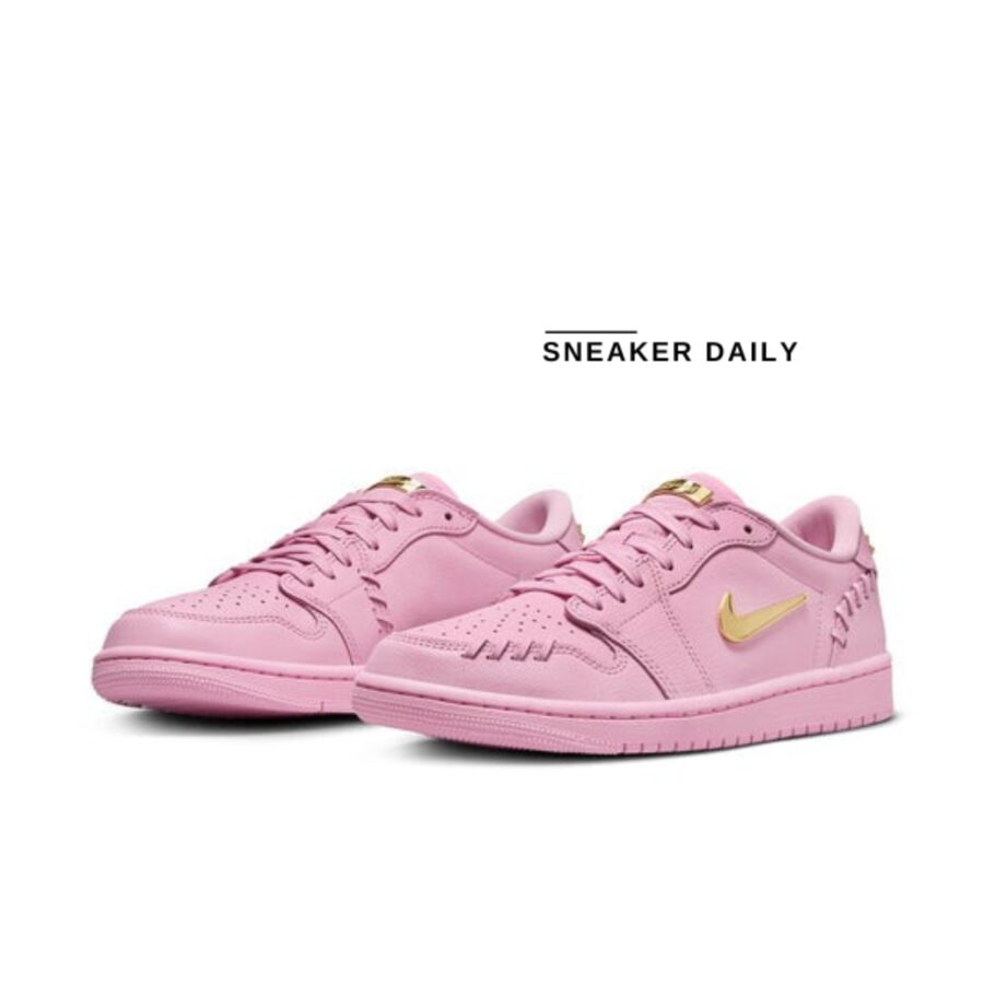 giày (wmns) air jordan 1 low method of make 'perfect pink' fn5032-600