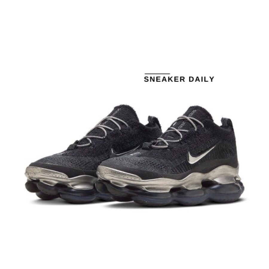 giày (wmns) nike air max scorpion fk 'black metallic silver' hj3487-001