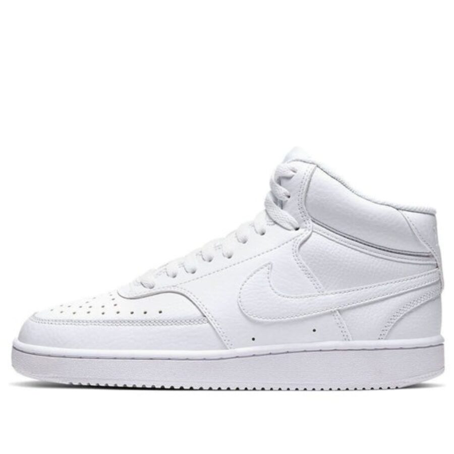 giày (wmns) nike court vision mid 'triple white' cd5436-100