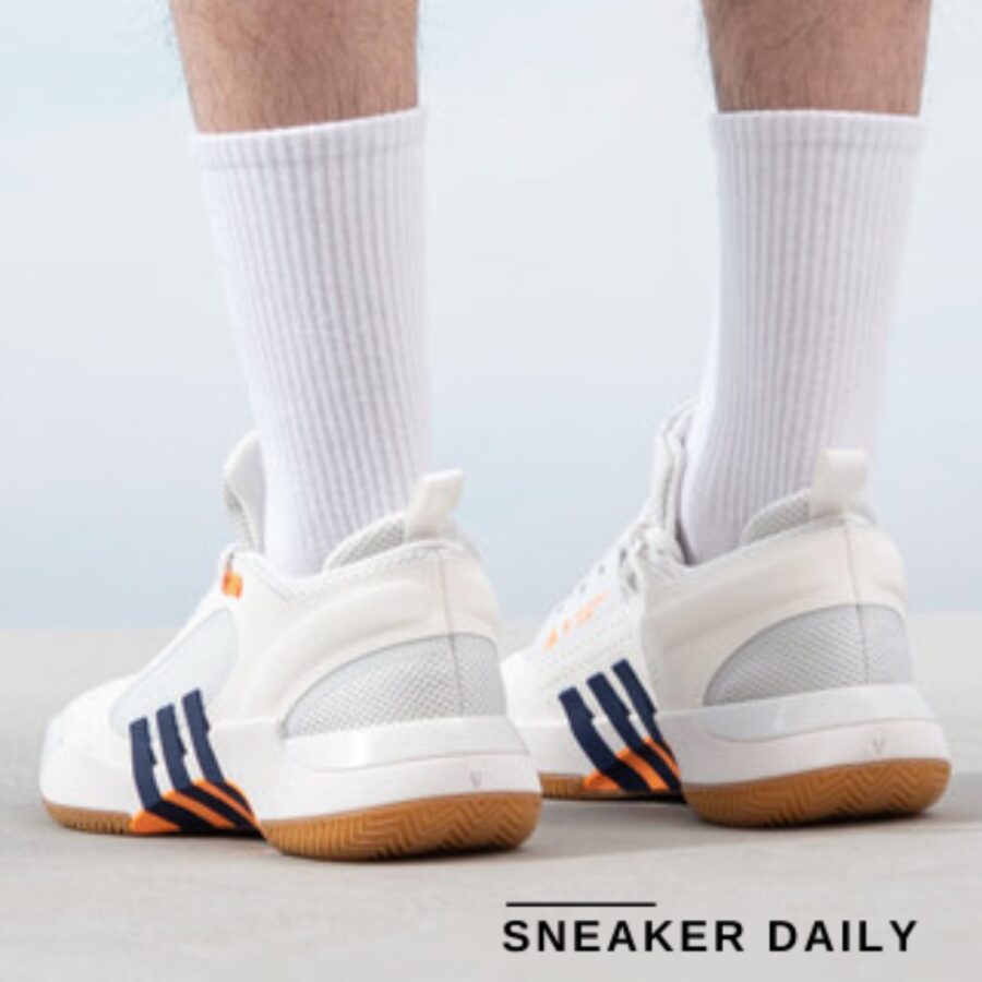 giày adidas d.o.n. issue #5 'white victory blue orange' ie7799