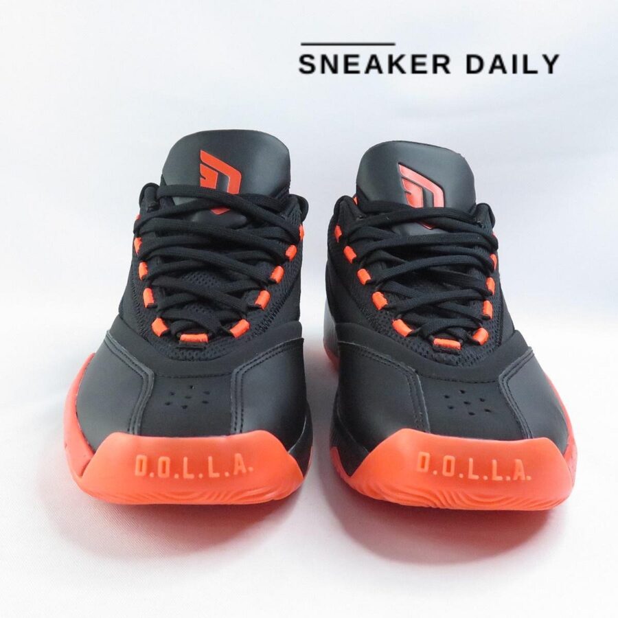 giày adidas dame certified 2 low basketball shoes 'black orange' ie7791