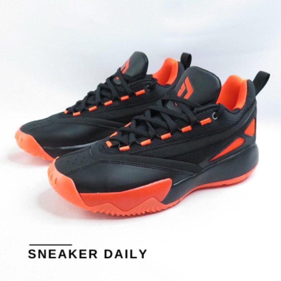 giày adidas dame certified 2 low basketball shoes 'black orange' ie7791