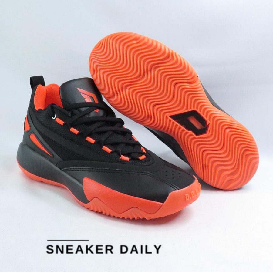 giày adidas dame certified 2 low basketball shoes 'black orange' ie7791