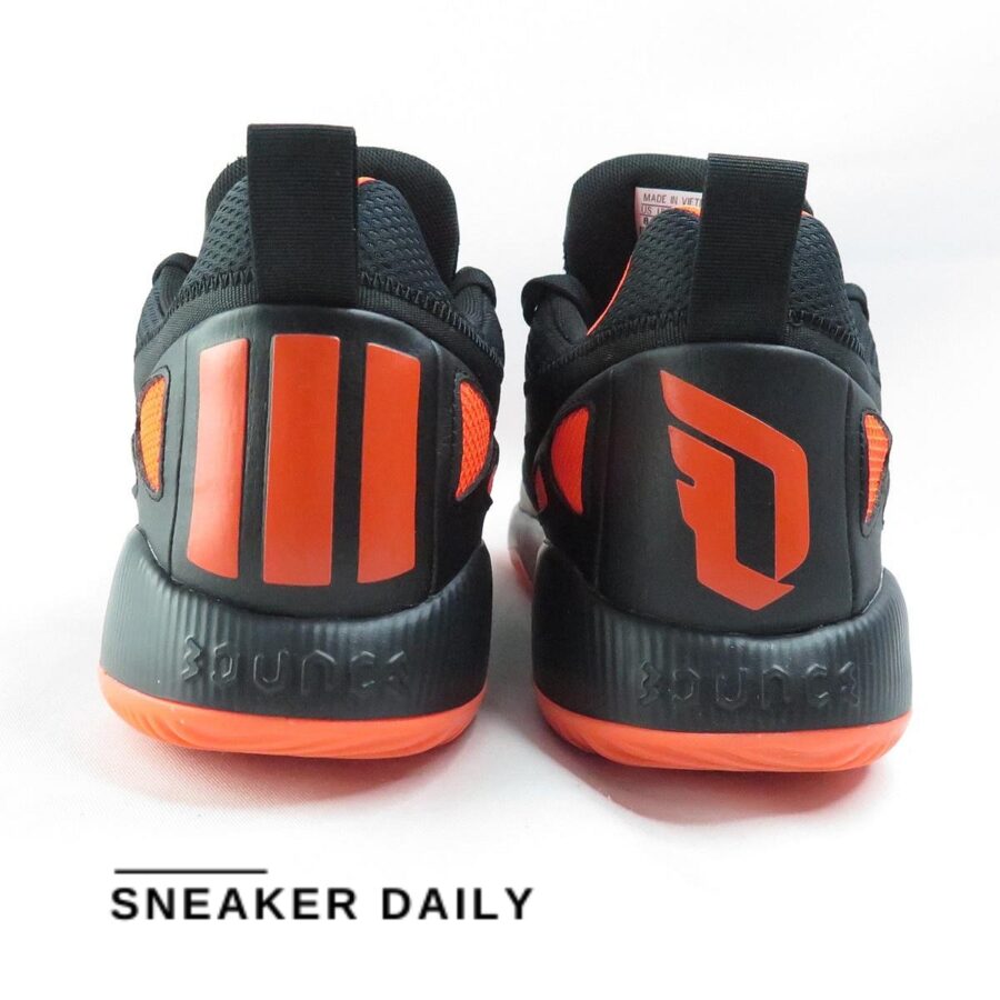 giày adidas dame certified 2 low basketball shoes 'black orange' ie7791