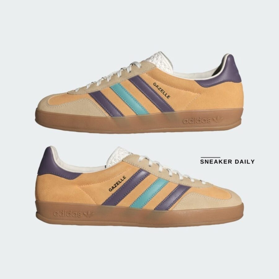 giày adidas gazelle indoor 'glow orange' ig1636