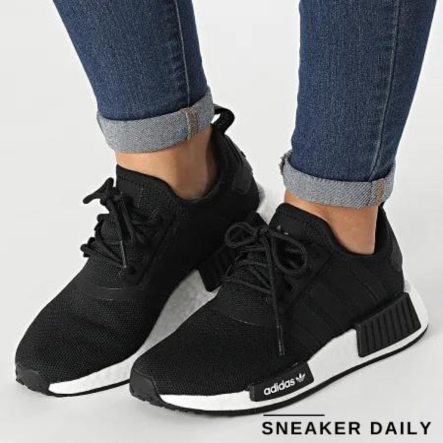 giày adidas nmd_r1 refined j 'black white' h02333