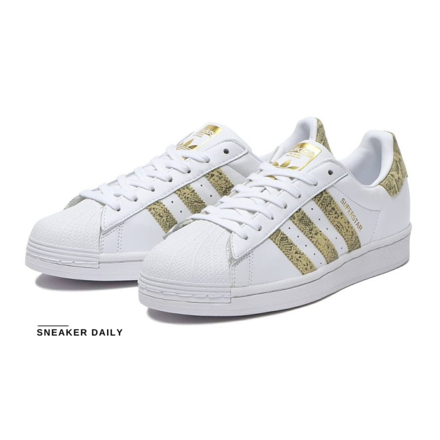 giày adidas superstar 'white gold' fz0008