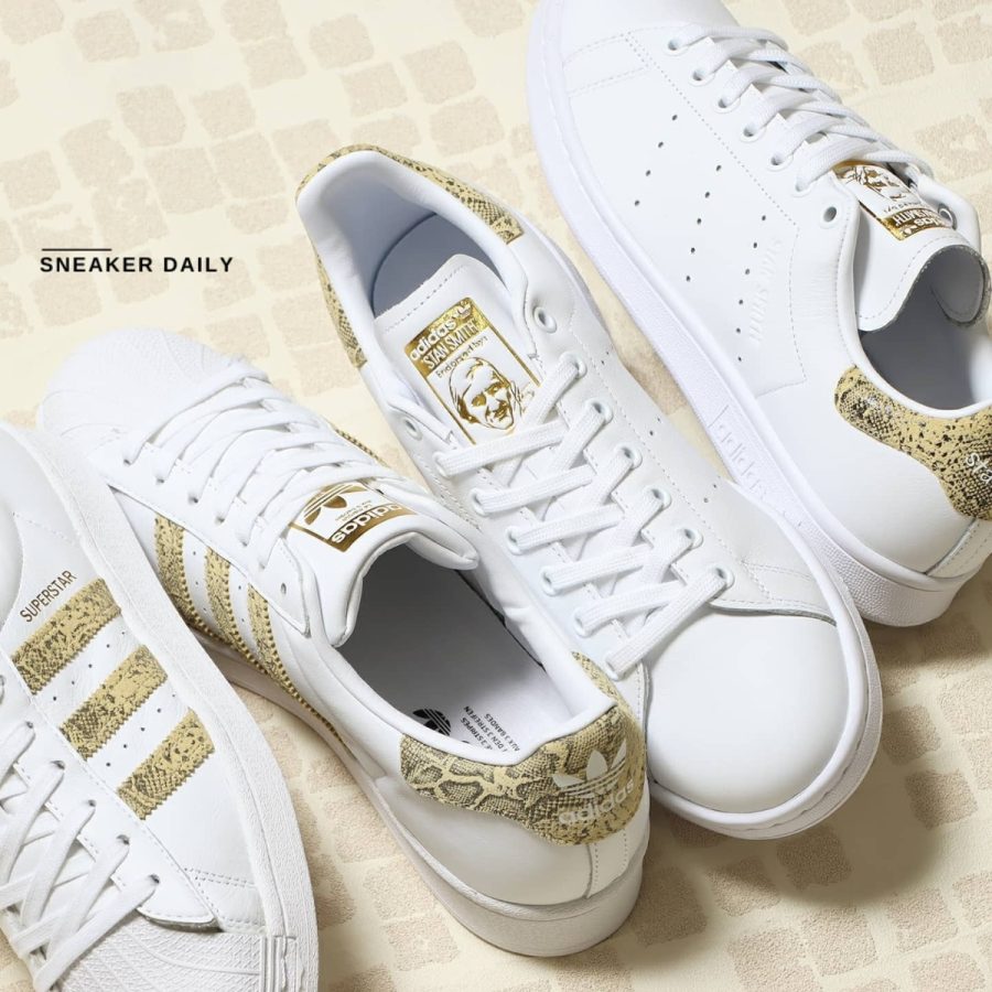 giày adidas superstar 'white gold' fz0008