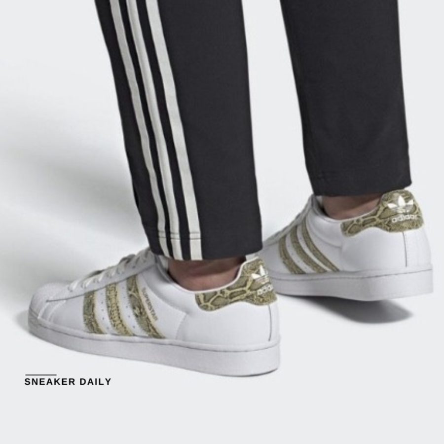 giày adidas superstar 'white gold' fz0008