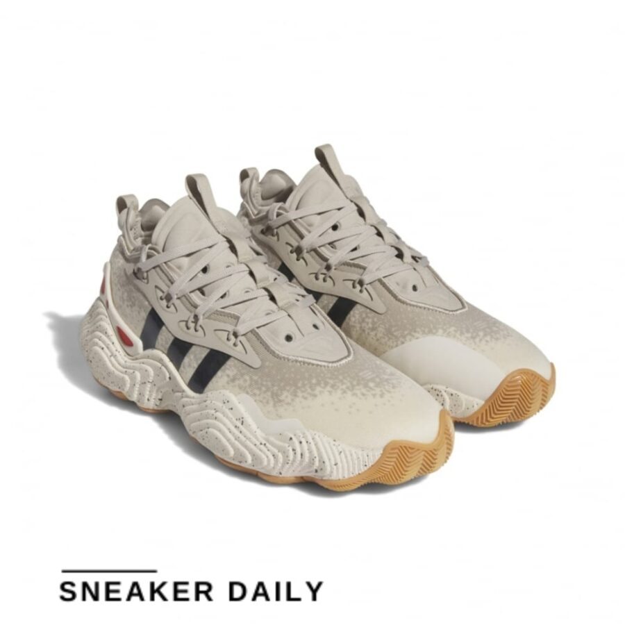 giày adidas trae young 3 'grey preloved ink' ie2708