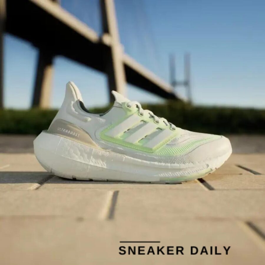 giày adidas ultraboost light 'crystal jade green spark' (wmns) ie3338