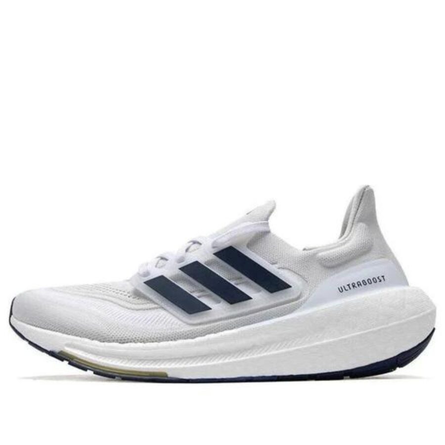 giày adidas ultraboost light 'white dark blue' id3285