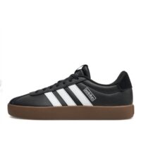 giày adidas vl court 3.0 'black white gum' id6286