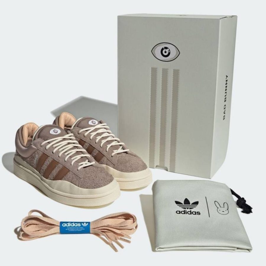 giày adidas x bad bunny campus 'deep brown' id2534