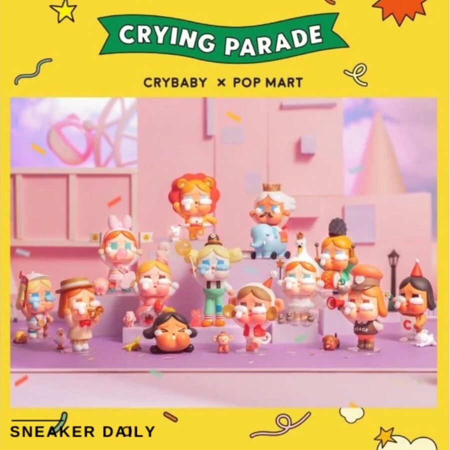 mô hình cuộc diễu binh của crybaby crying pop mart 6941448687849