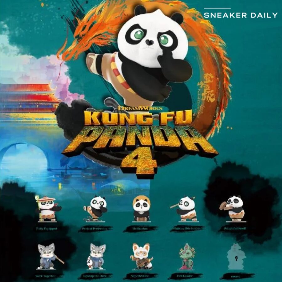 mô hình đồ chơi pop mart universal kung fu panda 6941848252470