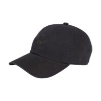 mũ adidas adicolor classics trefoil stonewashed baseball cap - black ik9580