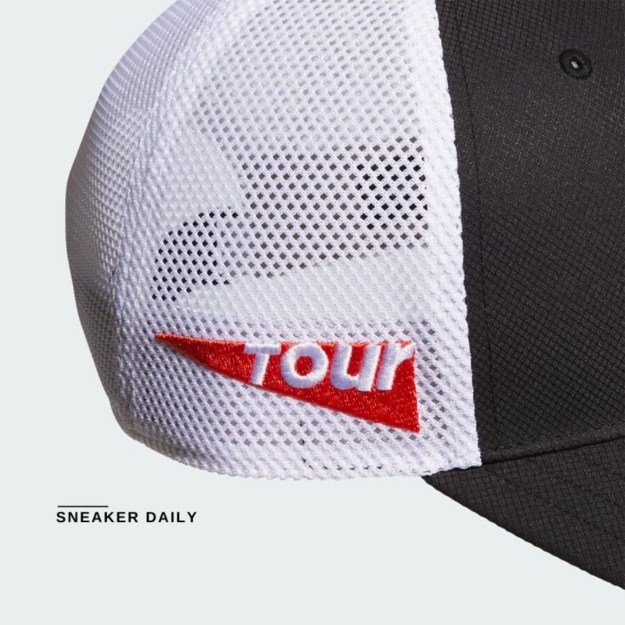 mũ adidas tour mesh logo cap - black in2729