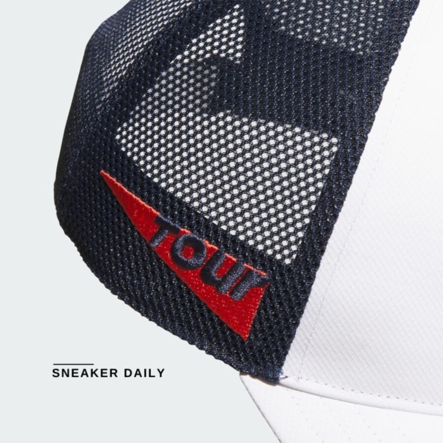 mũ adidas tour mesh logo cap - white in2730