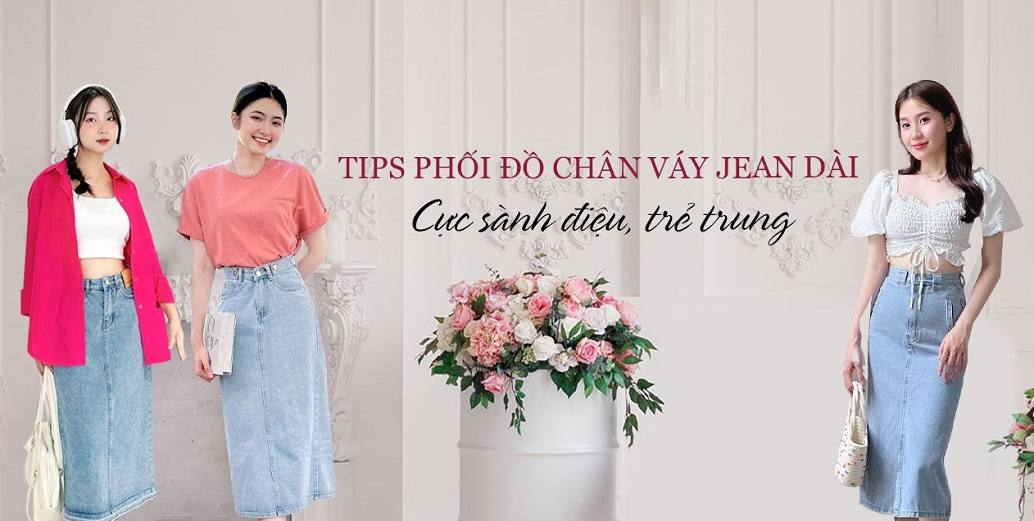 phối đồ với chân váy jean dài_img18