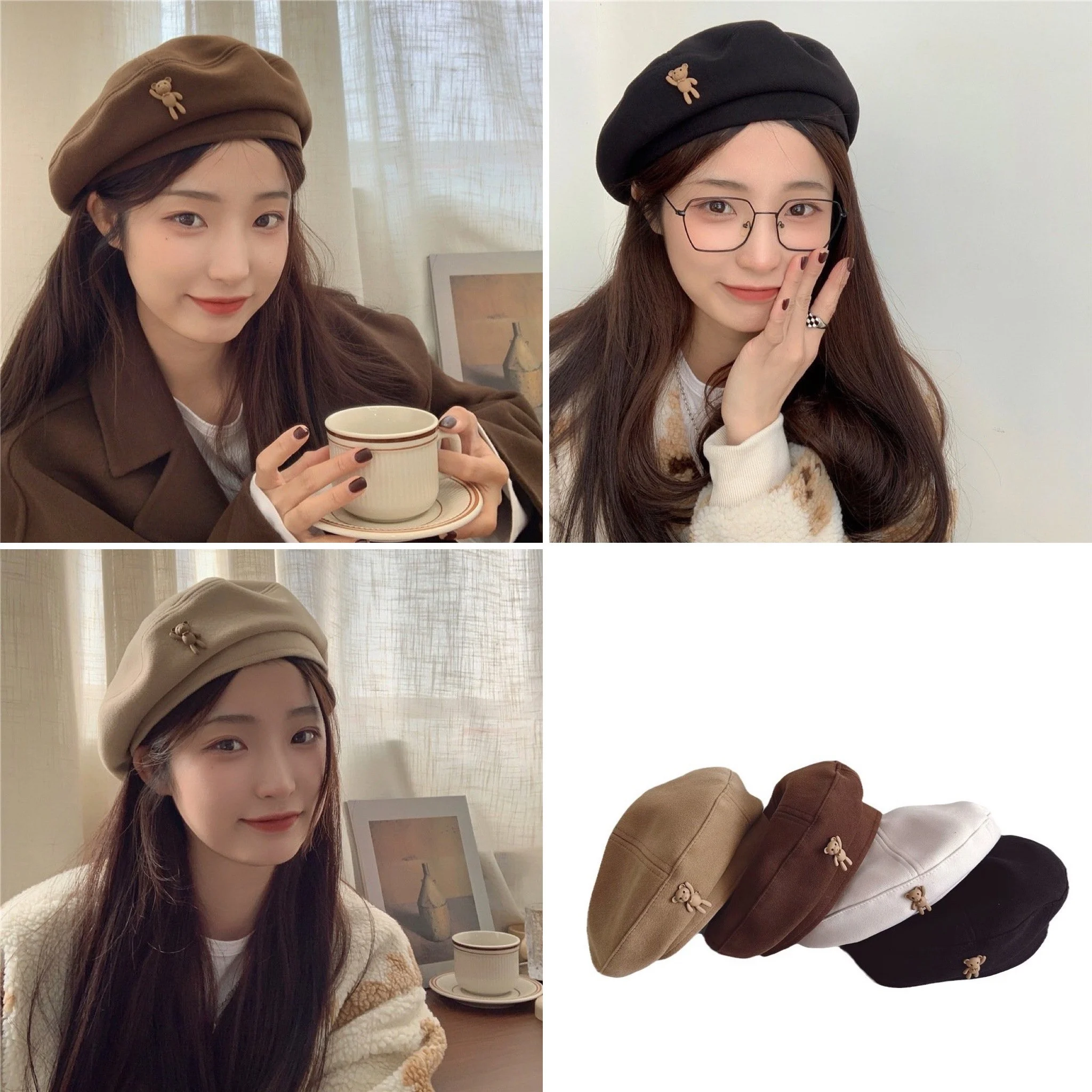 phối đồ với mũ nồi beret_img0