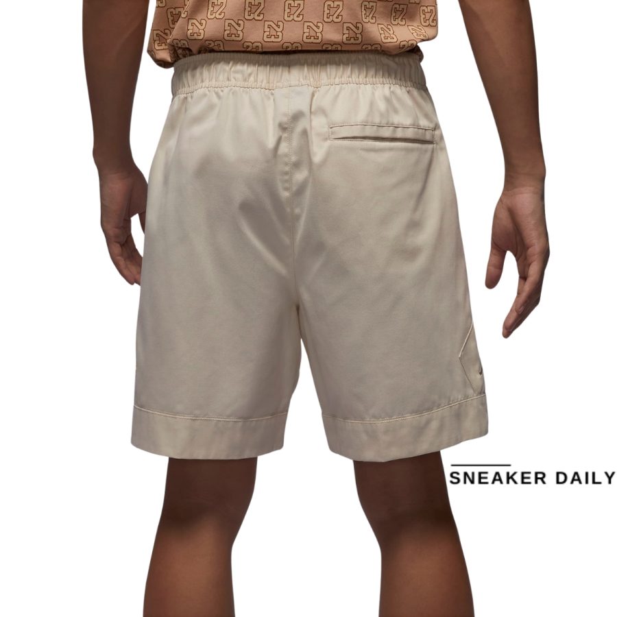 quần jordan essential men's diamond shorts - legend light brown fn6516-203