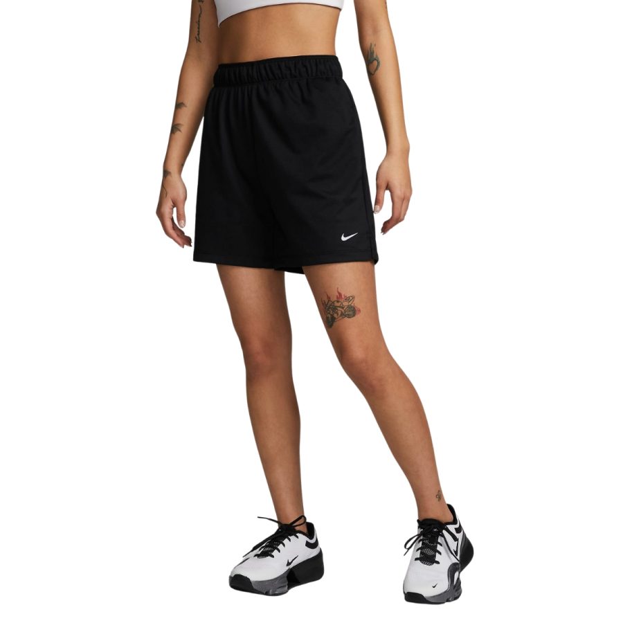 quần nike dri-fit attack women's mid-rise 5" unlined shorts - black dx6025-010