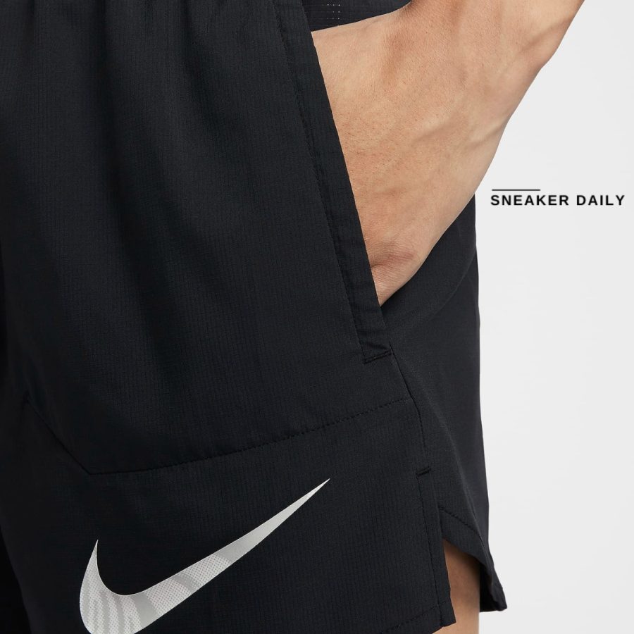 quần nike flex stride run energy men's 5" brief-lined running shorts - black fn4001-010