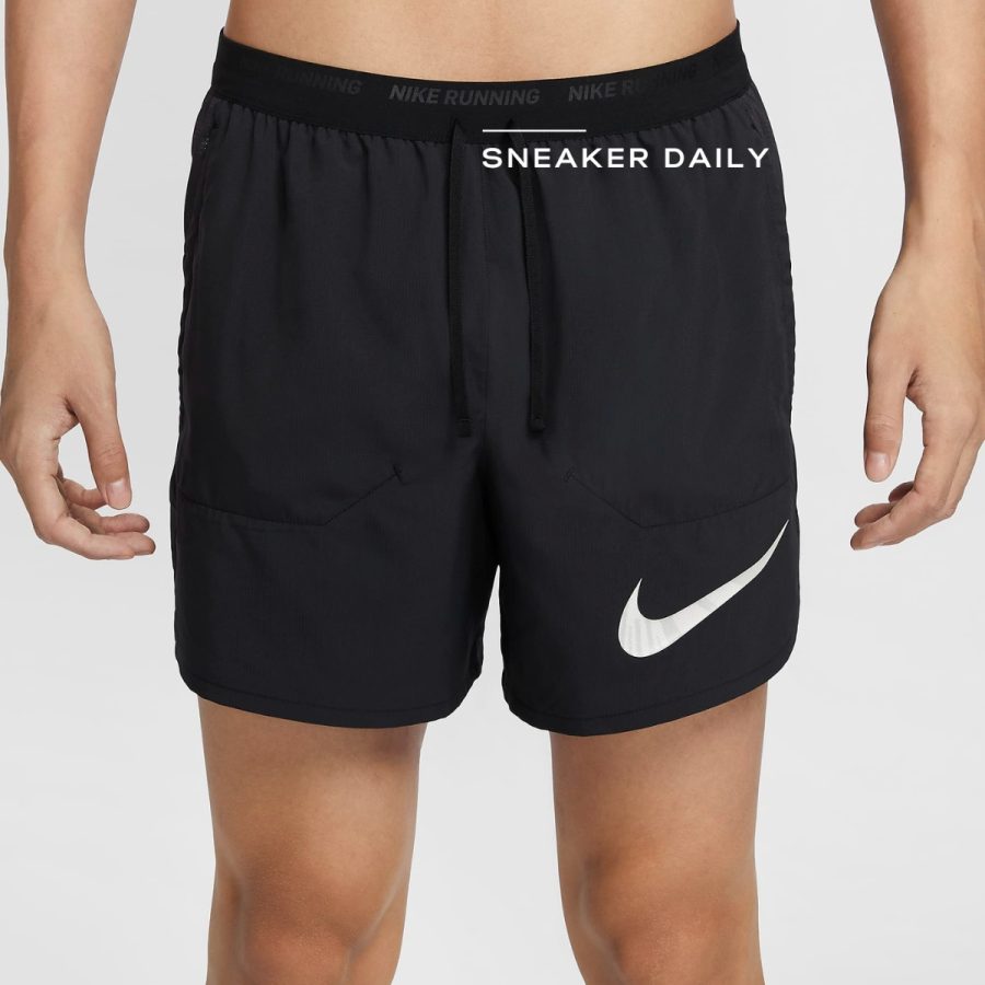 quần nike flex stride run energy men's 5" brief-lined running shorts - black fn4001-010