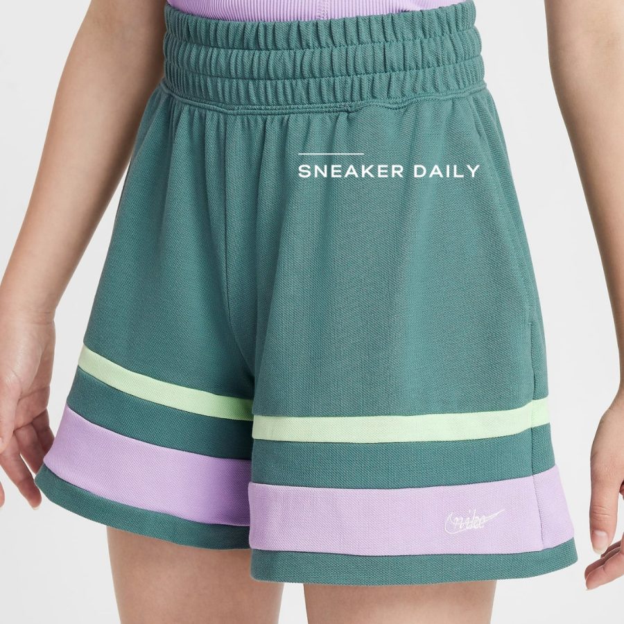 quần nike sportswear girls' shorts - vapor green fv0190-493