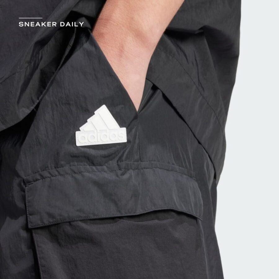 quần adidas city escape cargo shorts - black is7612