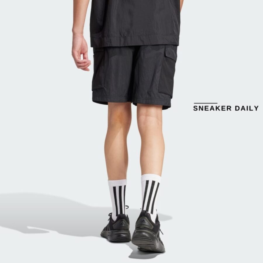 quần adidas city escape cargo shorts - black is7612