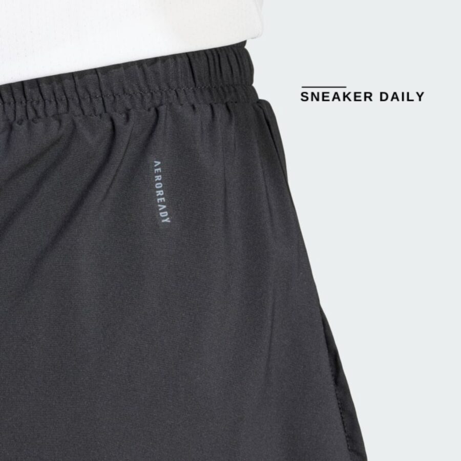 quần adidas designed for training 2-in-1 shorts - black iq2655