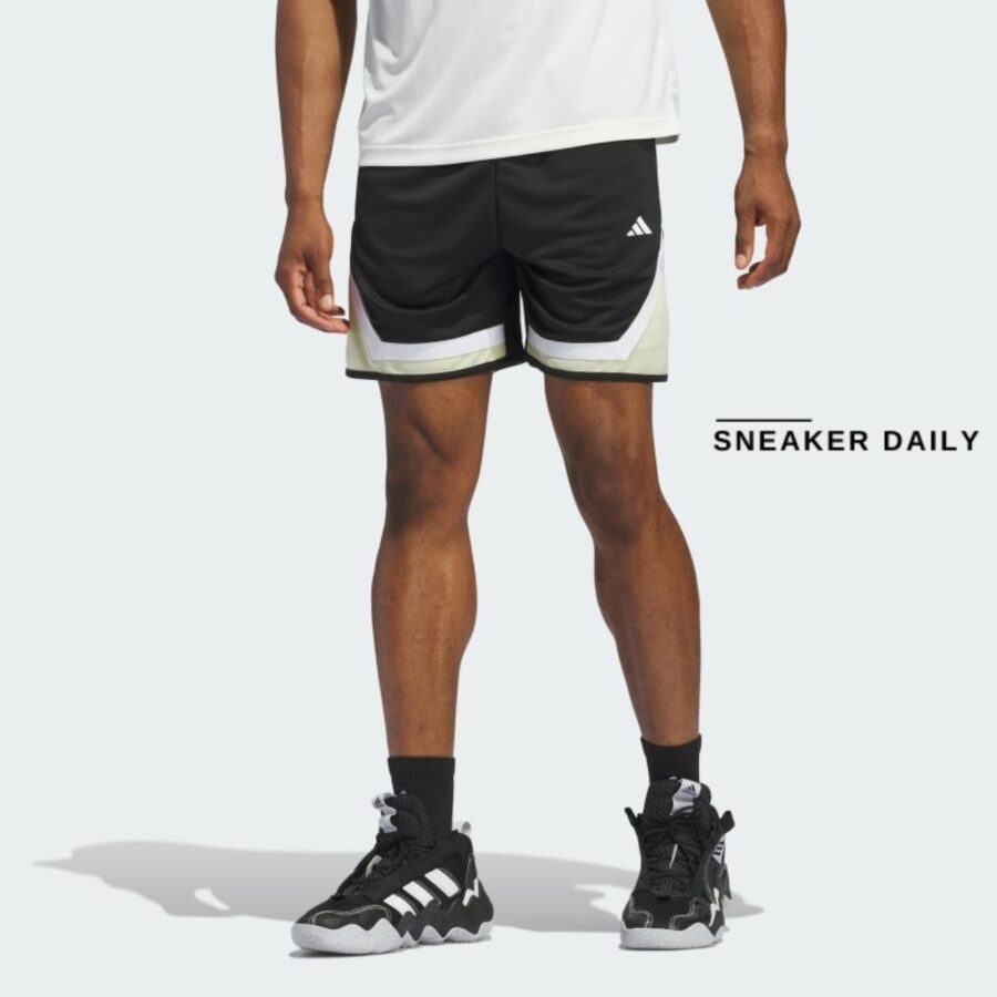 quần adidas pro block shorts - black im8504