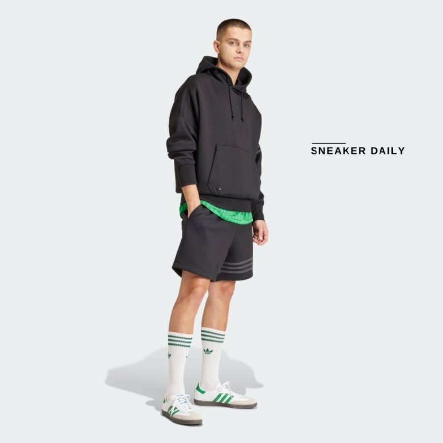 quần adidas street neuclassic shorts - black ir9430