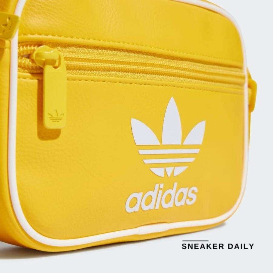túi adidas adicolor classic mini airliner bag - bold gold is4387