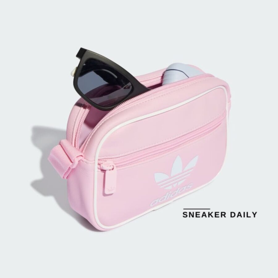 túi adidas adicolor classic mini airliner bag - true pink it4832