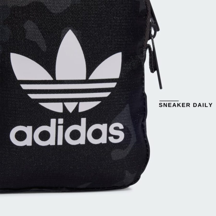túi adidas camo festival bag - utility black it7552