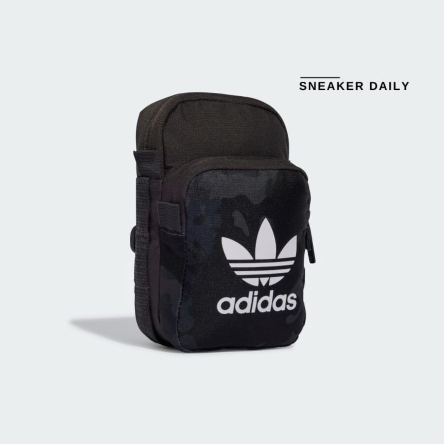 túi adidas camo festival bag - utility black it7552