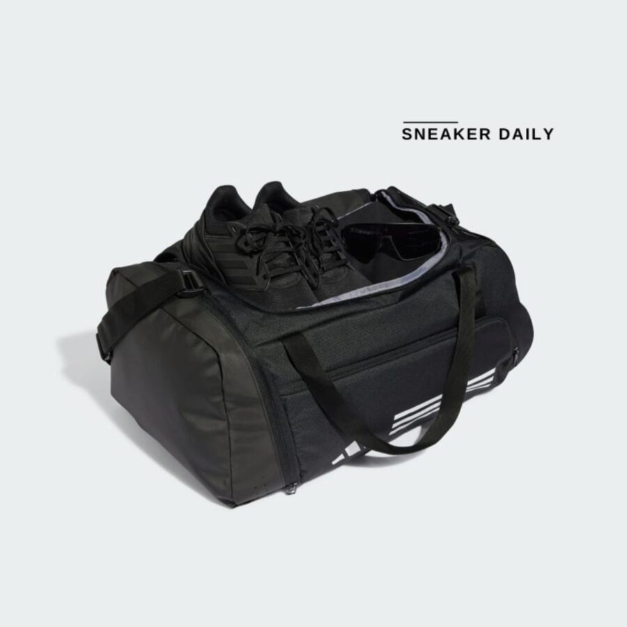 túi adidas essentials 3-stripes medium duffel bag - black ip9863