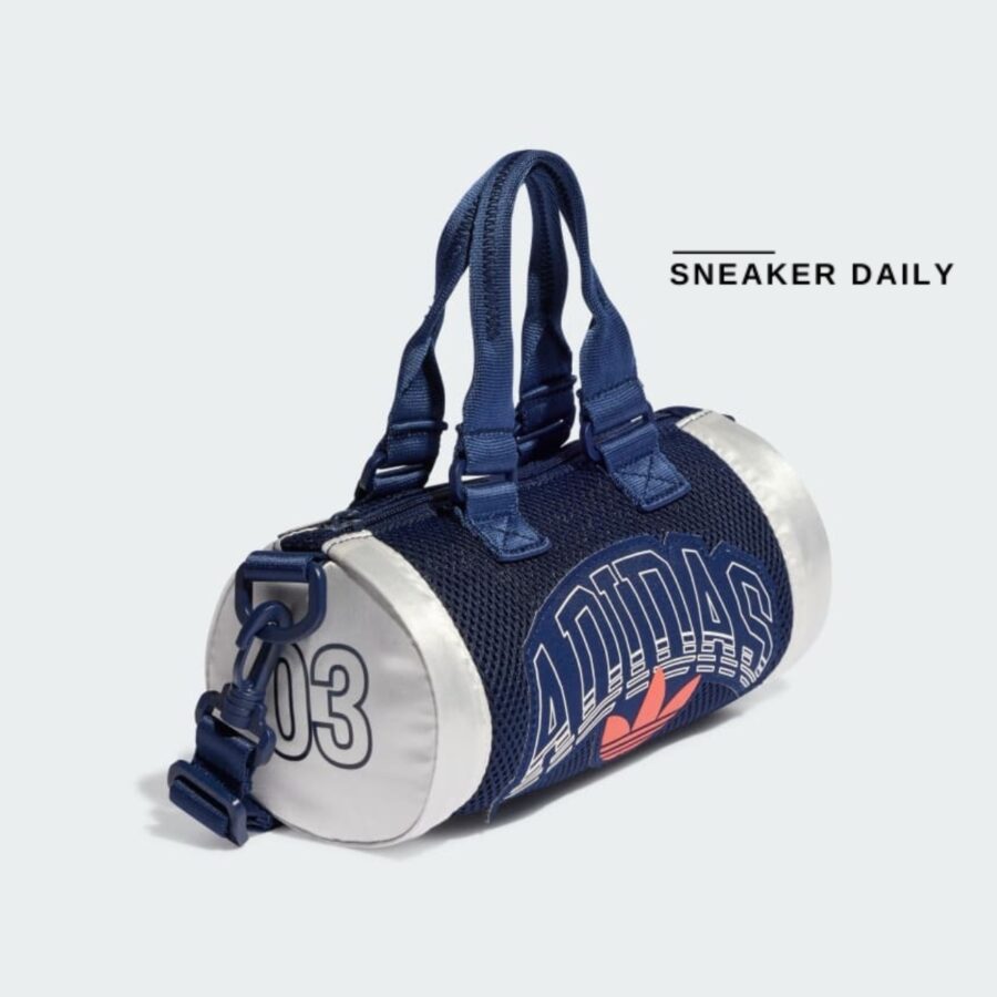 túi adidas mini duffle bag - night indigo it7383