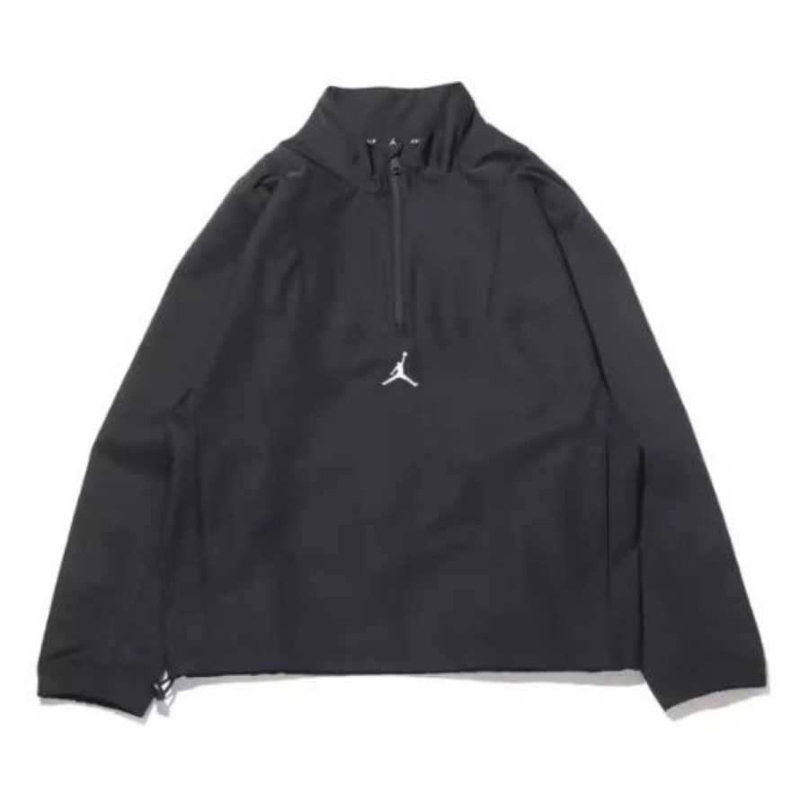 áo air jordan sport golf jacket asia sizing 'black' dz0556-010