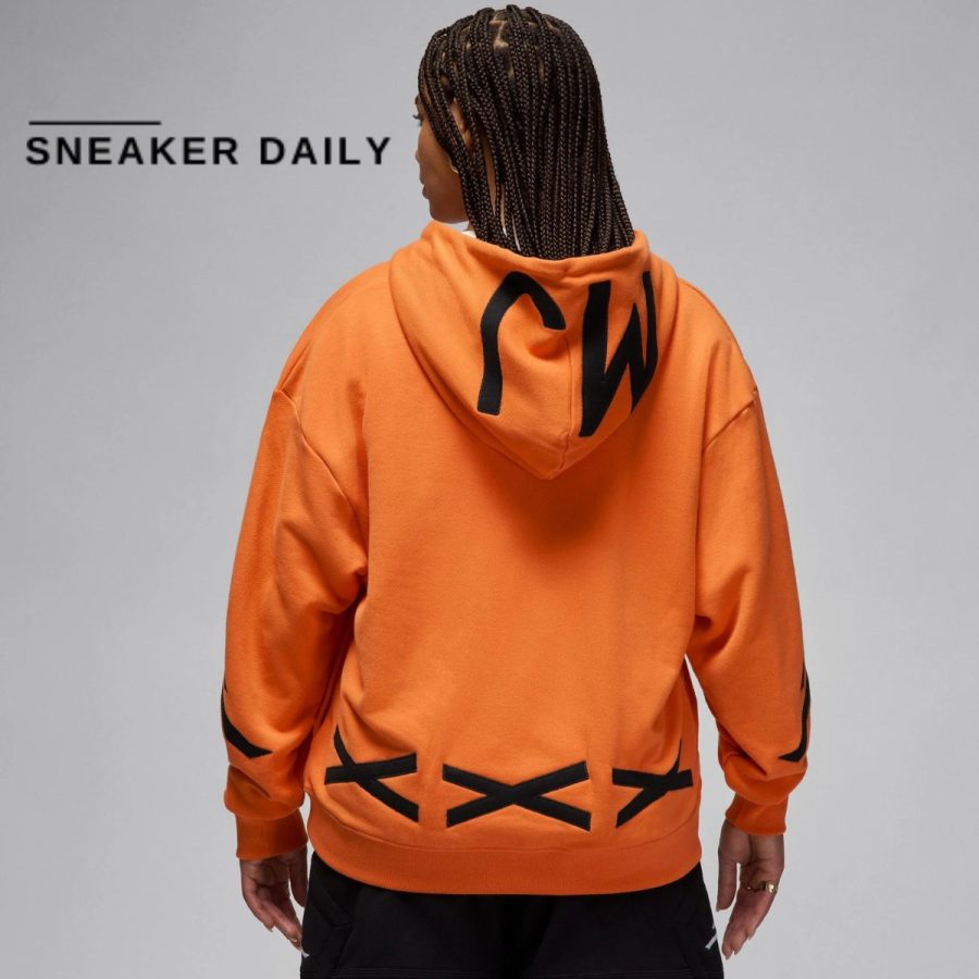 áo air jordan x nina chanel abney fleece hoodie fz7514-806