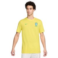 áo brazil essential men's nike football t-shirt fv9377-740