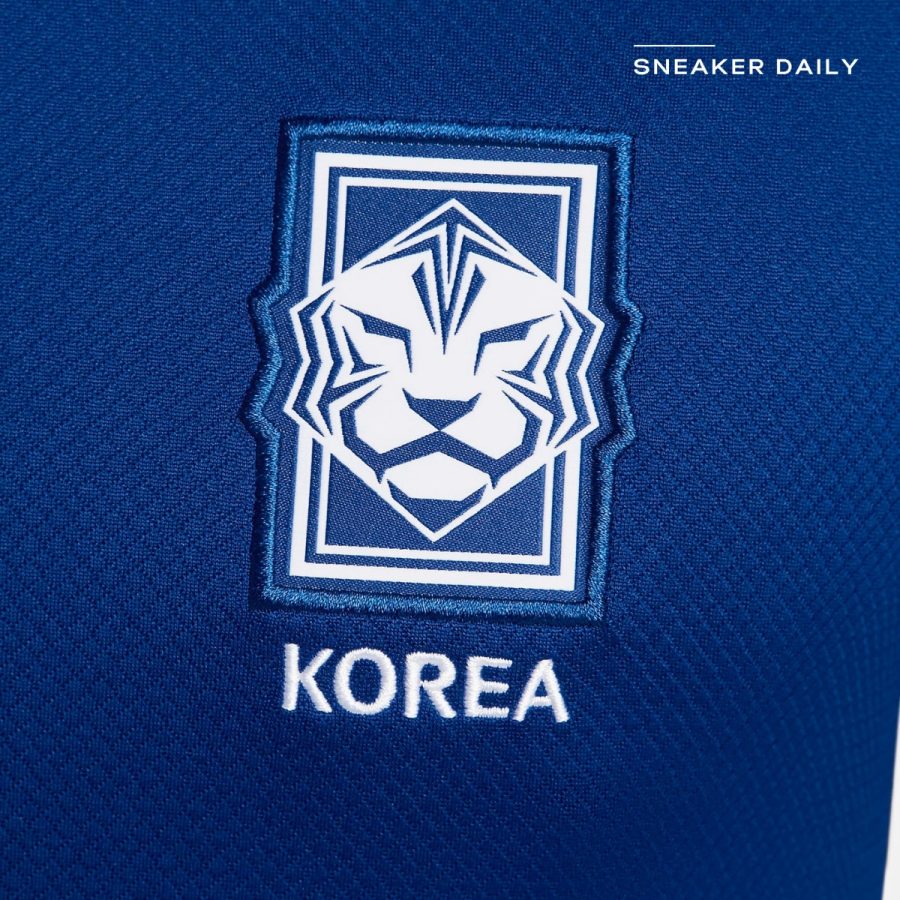áo korea strike men's nike dri-fit football short sleeve knit top fj2931-418
