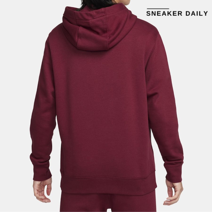 áo nike club fleece men's pullover hoodie fn2635-677
