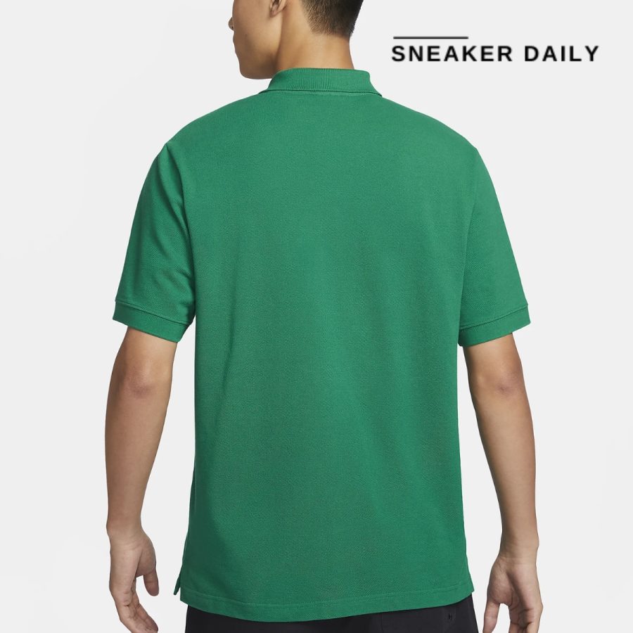 áo nike club men's short-sleeve polo green fn3895-365