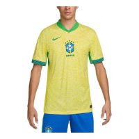 áo nike dri-fit soccer brazil 2024 stadium home replica jersey 'yellow green' fj4284-706