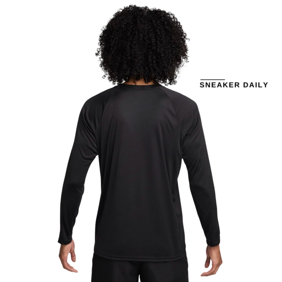 áo nike essentials men's long sleeve hydroguard swim shirt dm3768-010