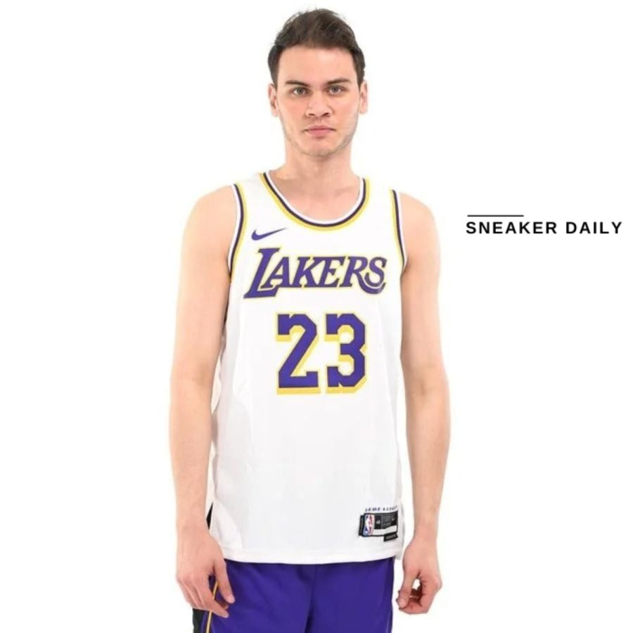 áo nike los angeles lakers association edition 2022/23 dn2081-103